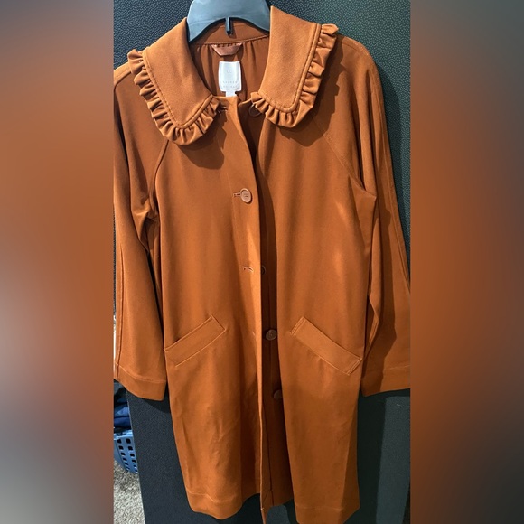 Lauren Conrad twill trench coat xs - Picture 5 of 5